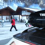 Thule Skibox von hinten