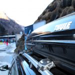 Thule Skibox von der Seite