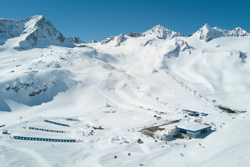 Stubaier Gletscher Skigebiet