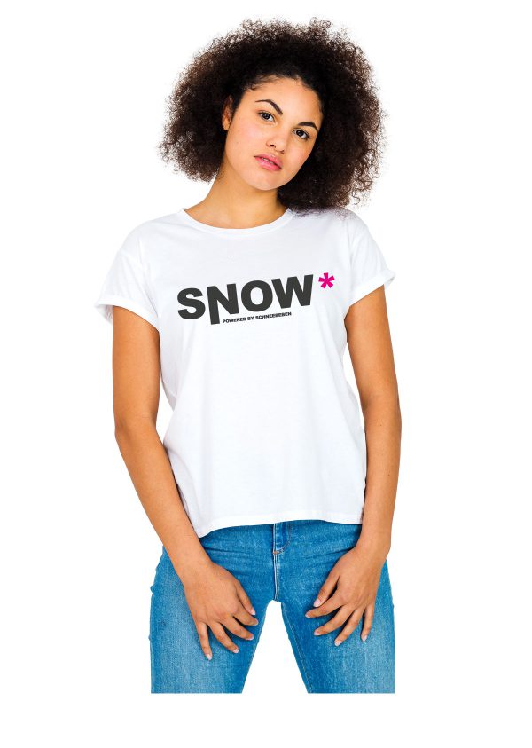 Model Schneebeben T-Shirt weiss "Snow"
