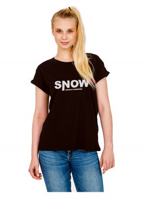 Model Schneebeben schwarzes Shirt "Snow"