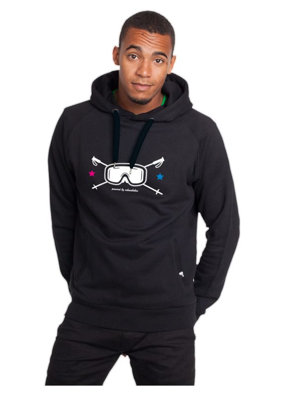 Model Hoodie Schneebeben "Skibrille"