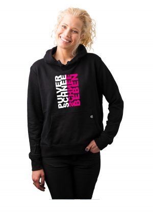 Hoodie Female Model Schneebeben "Pulverschnee"