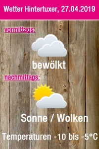 Wetter Hintertuxer Gletscher