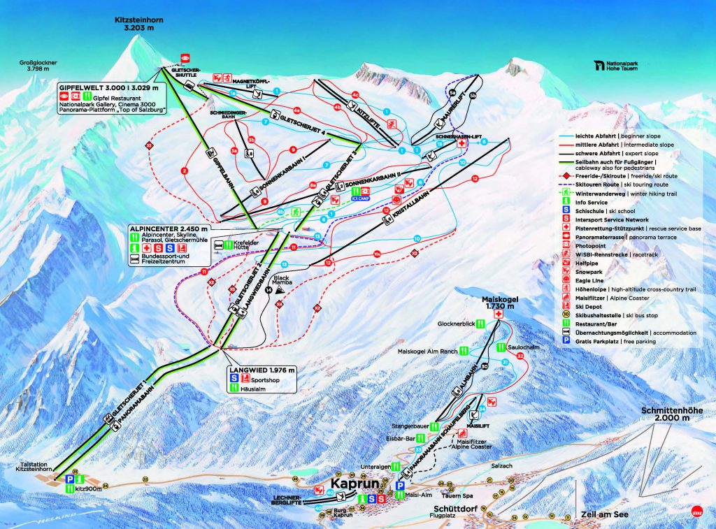 Kitzsteinhorn / Kaprun - Tagesskifahrt ab € 59,90 inkl. Skipass
