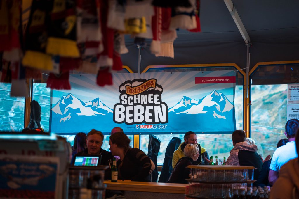 Schneebeben Banner